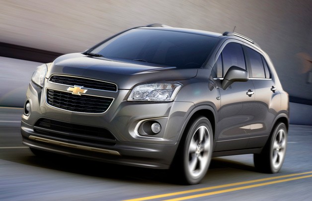 Chevrolet udostępnił na razie tylko jedno oficjalne zdjęcie swojego nowego produktu - miejskiego crossovera o nazwie Trax, fot. Chevrolet