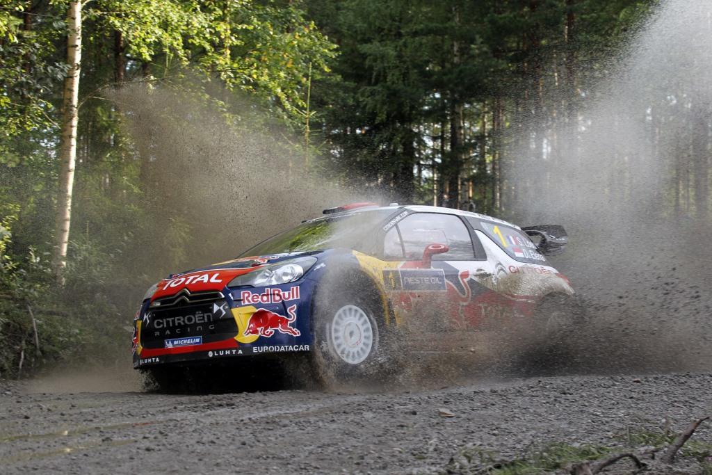 WRC Finlandia. Citroen DS3 WRC.